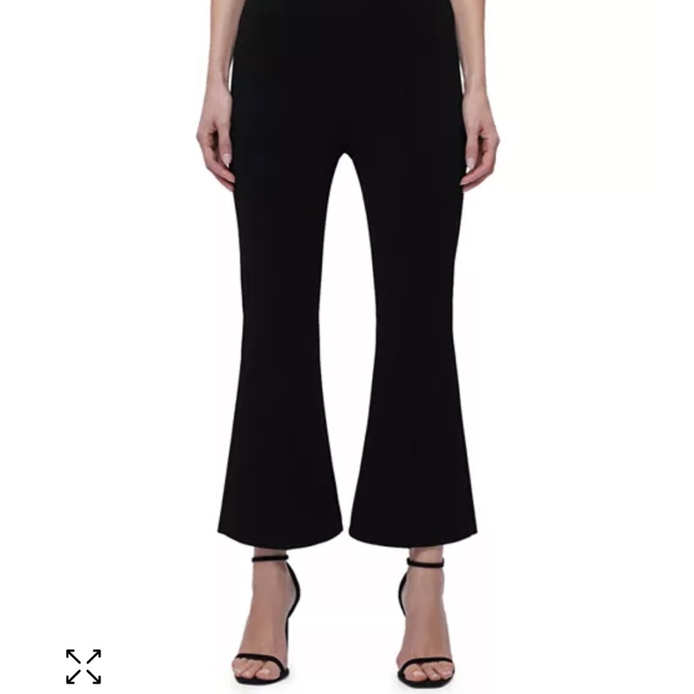 Hervé Léger The Ava Cropped Flare Leg Pants